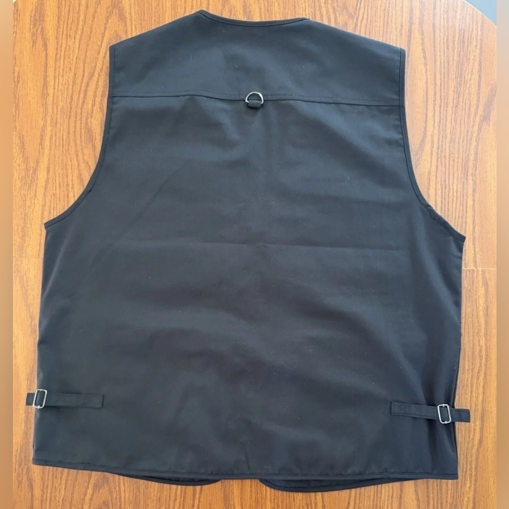 Blue Stone Safety Vest Mens XXXL Black Utility Tactical Security Concealed Carry - Picture 2 of 8